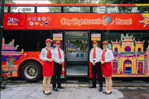 City Sightseeing Hop-on Hop-off Bus Tour of Hanoi | 24-hour Bus Pass